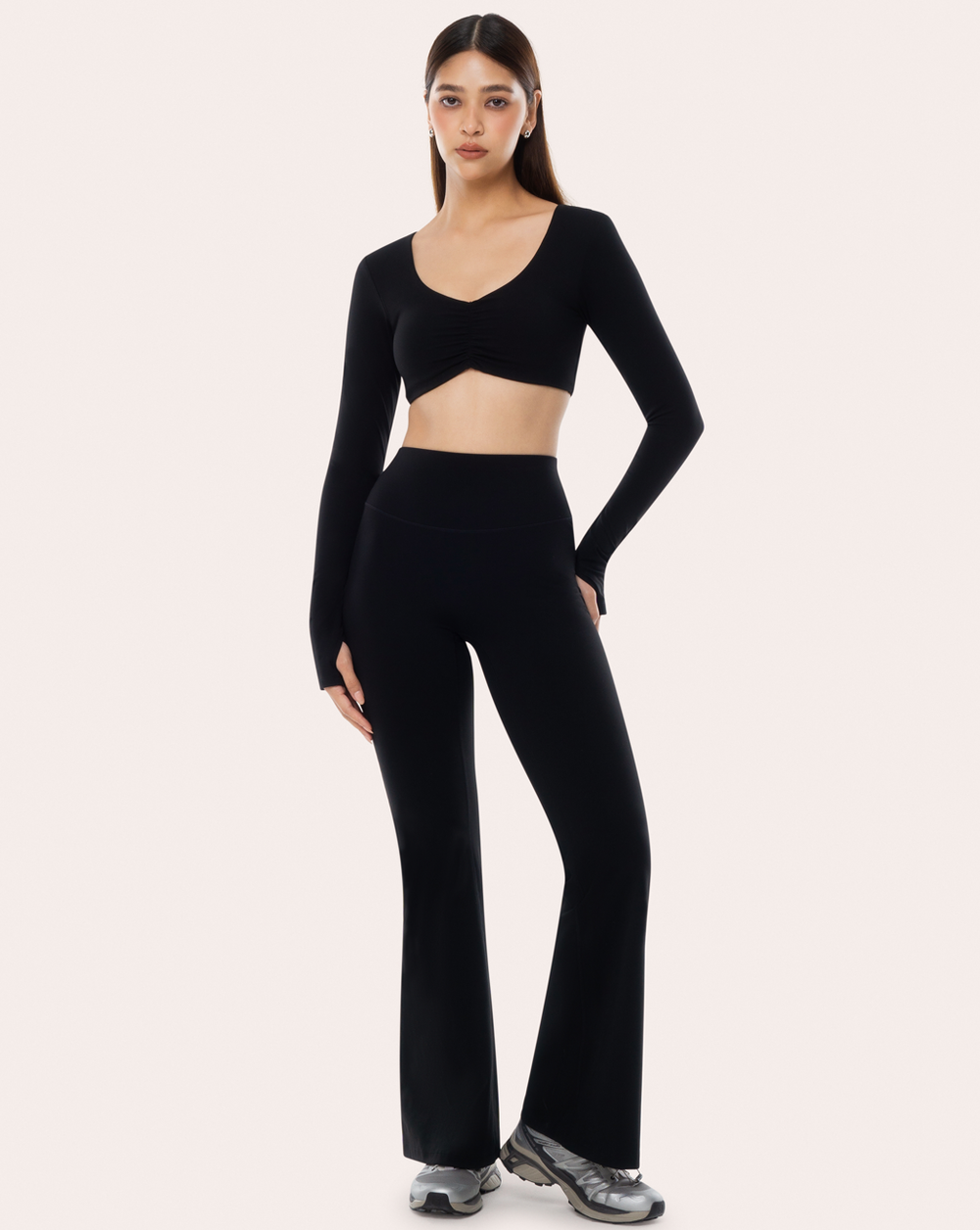 scrunch-padded-long-sleeve-top