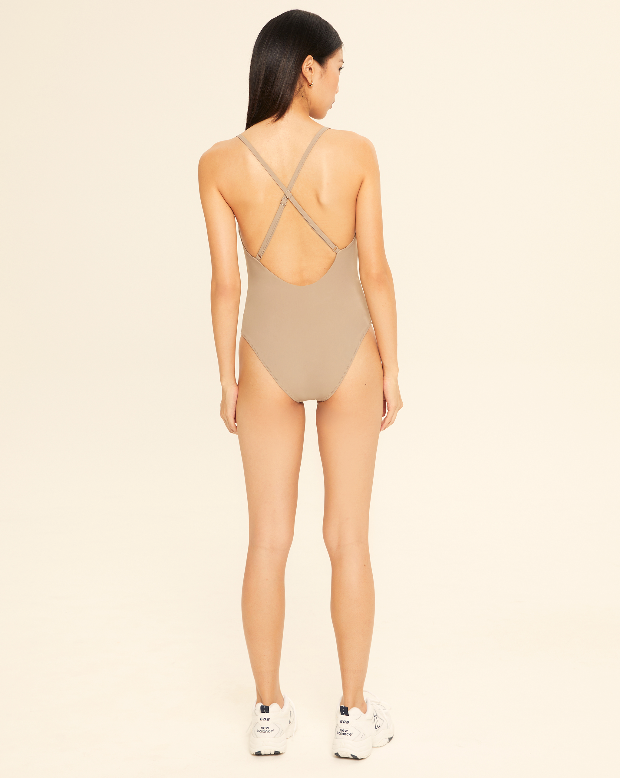 Dip Strappy One Piece